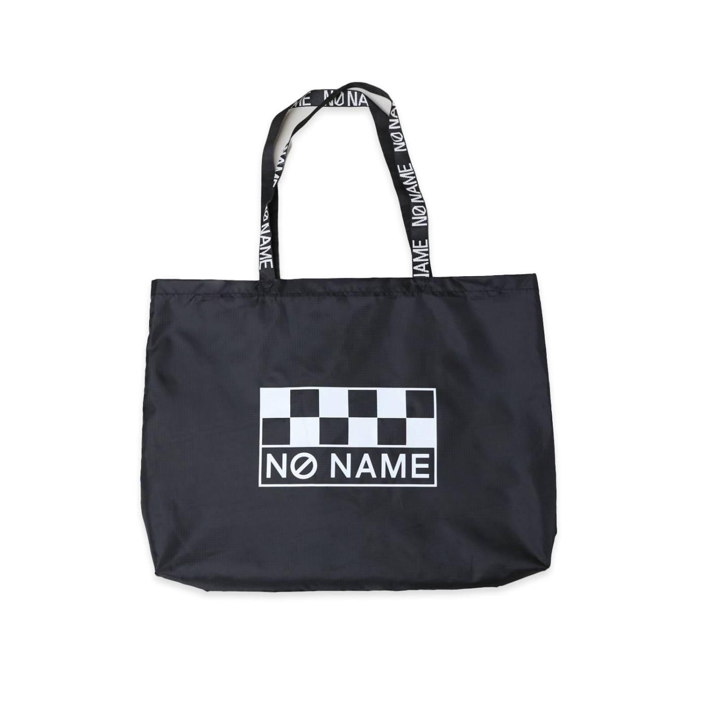 TOTE BAG - NYLON - BLACK/WHITE